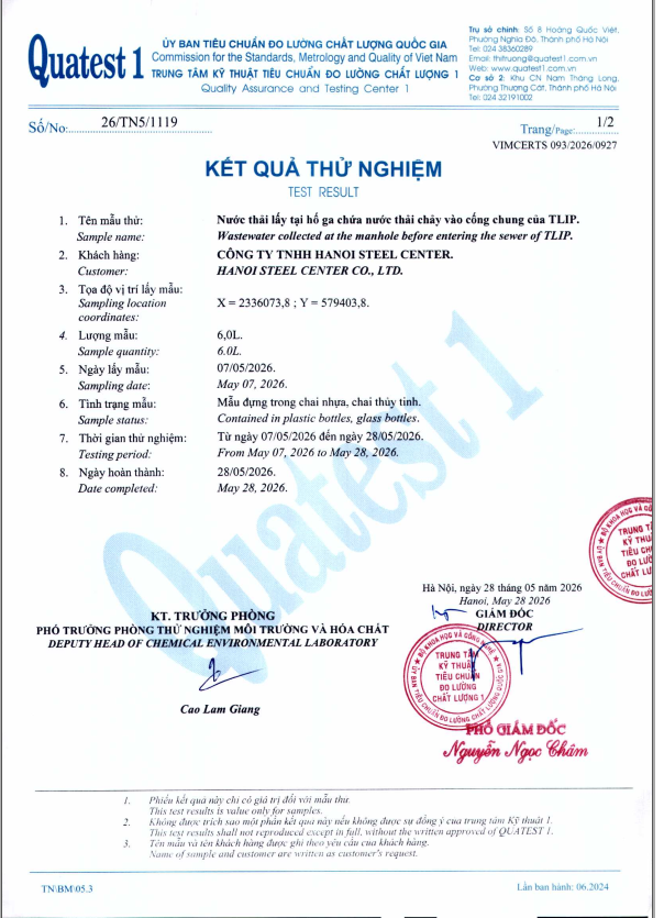 môi trường t5.2026