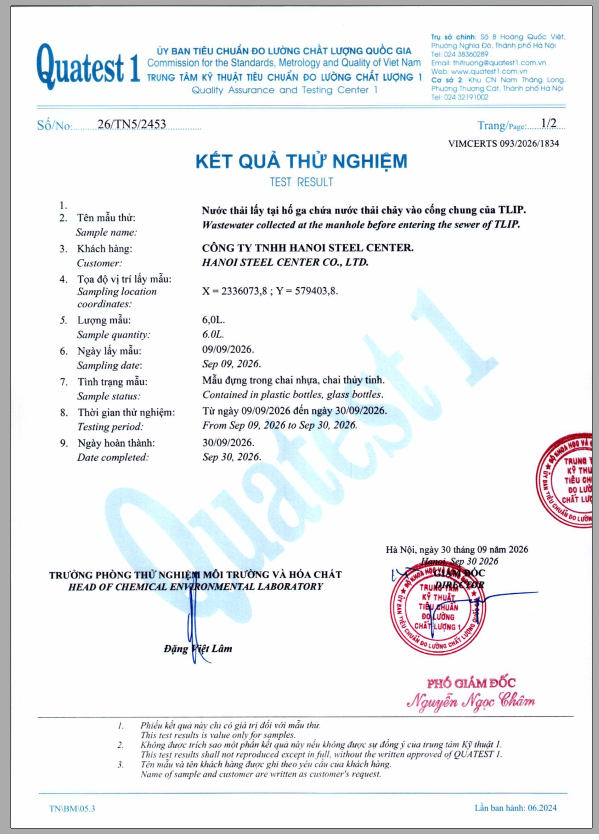 môi trường T9.1.2026